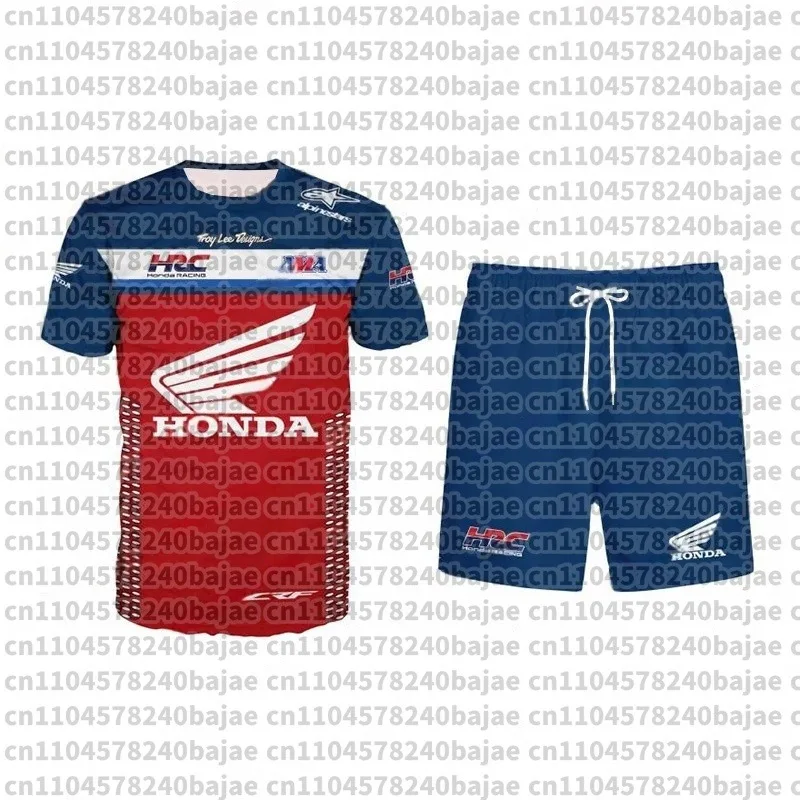 Conjunto Esportivo Masculino 2026 Novo para Equipe de Corrida de Motocicletas, Camiseta e Shorts Super Motocross, Tamanho Grande, Respirável e de Secagem Rápida