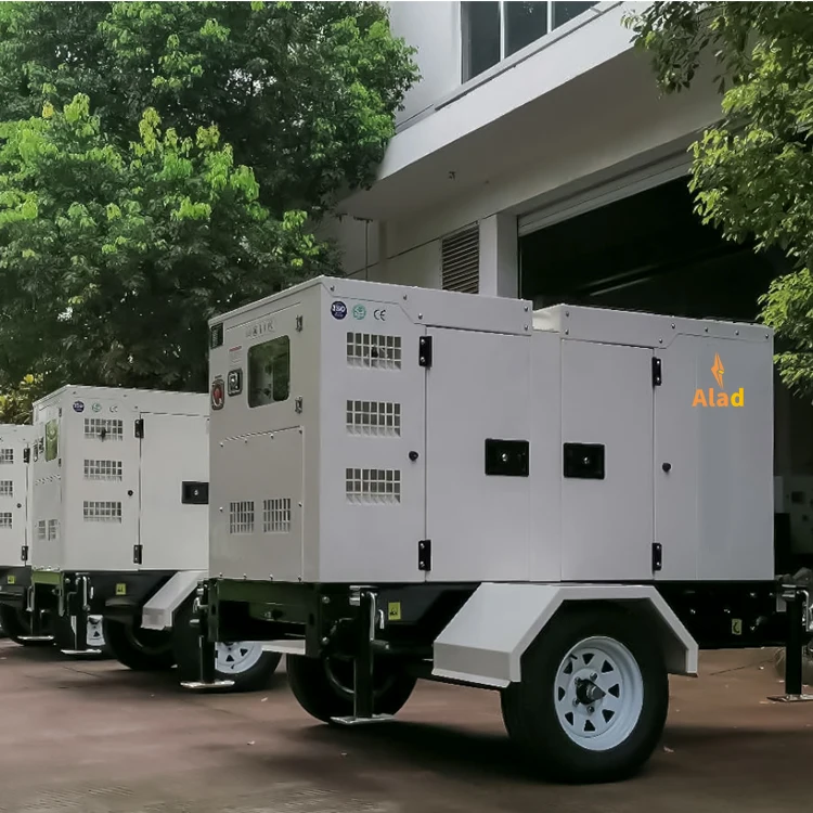 China Diesel Generator For   20 kw 25kva Diesel Generator Sound Proof Trailer Type 20kw Generator