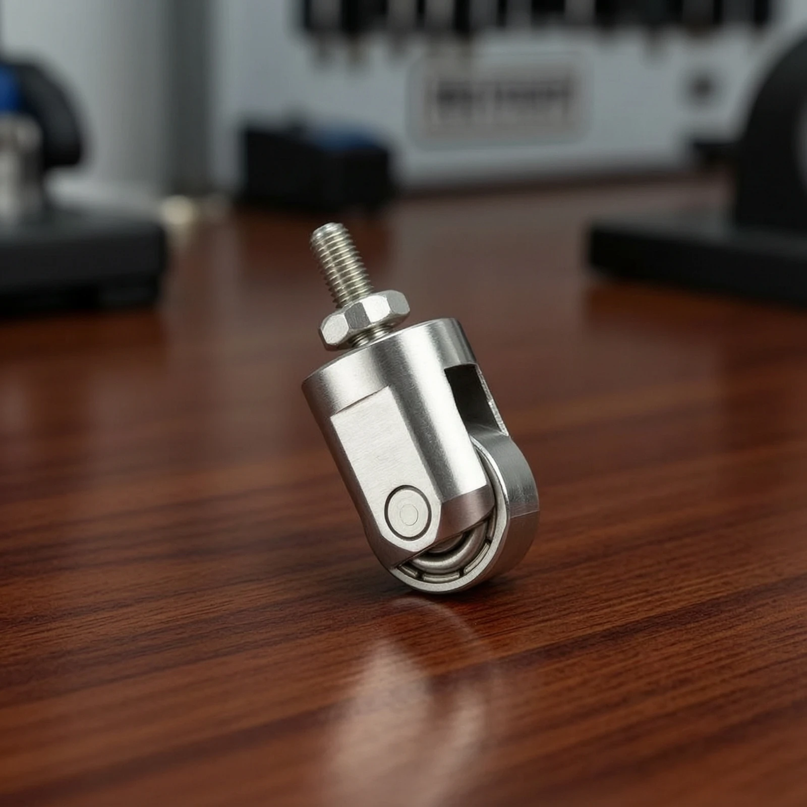 Roller Head with Threaded Stud Compact Bearing Roller with Hex Nut Cam Follower Bearing Smooth Hardware Low-Friction