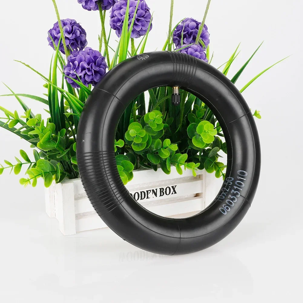 Brand New Straight Inner Tube Scooter Tube Butyl Rubber Straight Mouth Thickened 10 Inches 12cm * 8cm * 6cm 1pc