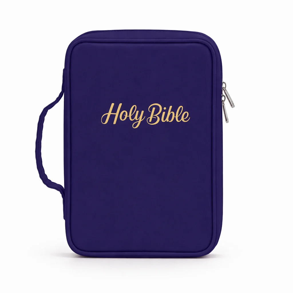Customized Fireproof Bible Bag Large Capacity Special Purpose Bags Cases Protective Storage Bag with Handle and Zipper Organizer