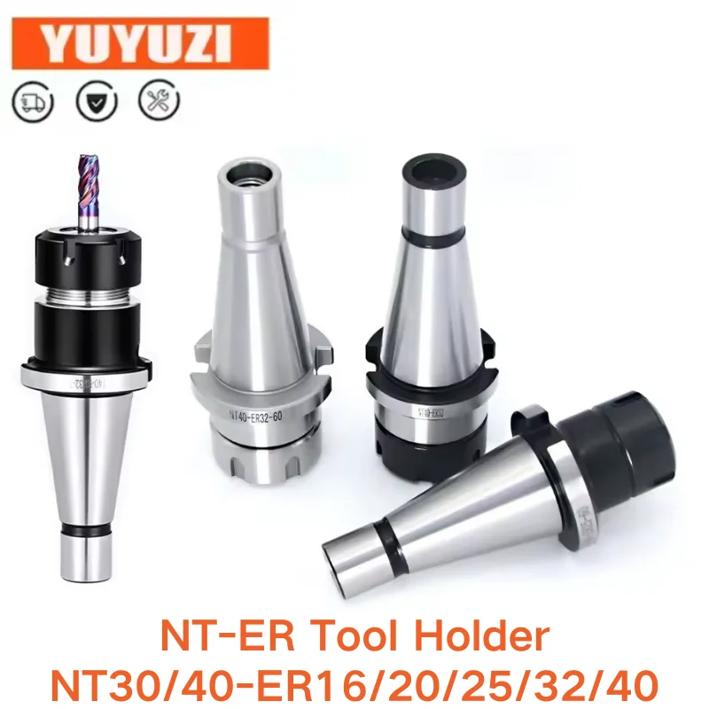 

Высокоточный держатель инструмента NT-ER NT30 NT40 ER11 ER16 ER20 ER25 ER32 ER40 Цанга держателя инструмента для шпинделя фрезерного станка с ЧПУ