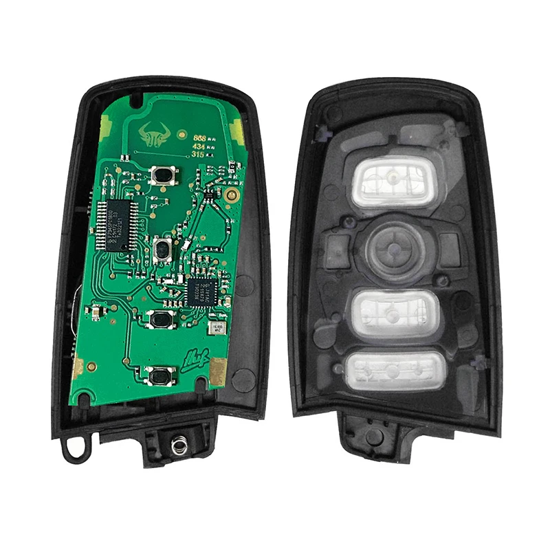 CN 006112   Clé de voiture de rechange pour BMW série F 3 5 7 X5 X6 F20 F22 F30 CAS4 CAS4 + FEM BDC 434Mhz ID49 PCF7945, télécommande de proximité