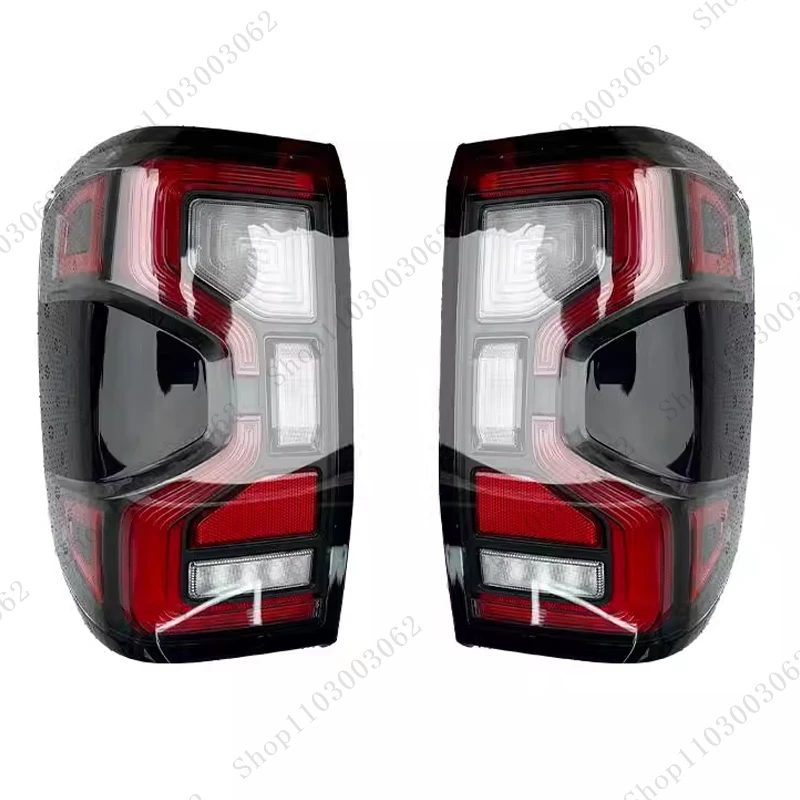 LED Tail Light For Ford Ranger T9 2022 2023 2024 Car Accessories Turn Signal Rear Bumper Headlight Brake Warning Light