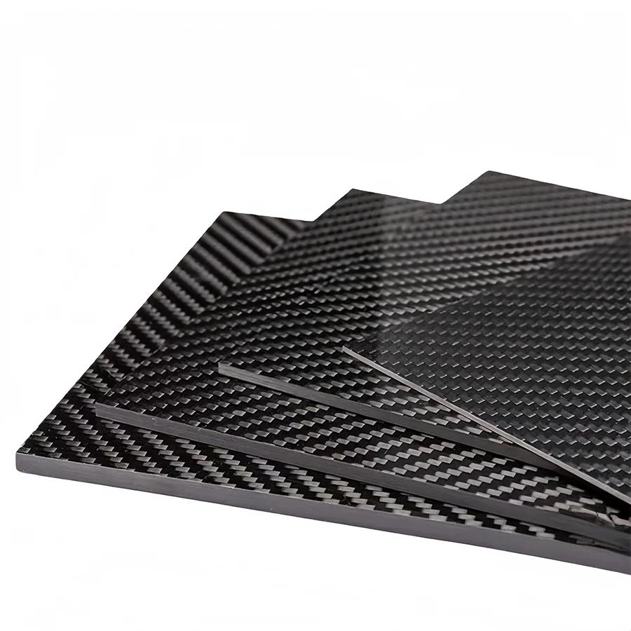 1PCS 200x400mm 3K Carbon Fiber Plate Sheet High Strength Carbon Board Panel Thickness0.5mm~5mm Pure Carbon Composite Material