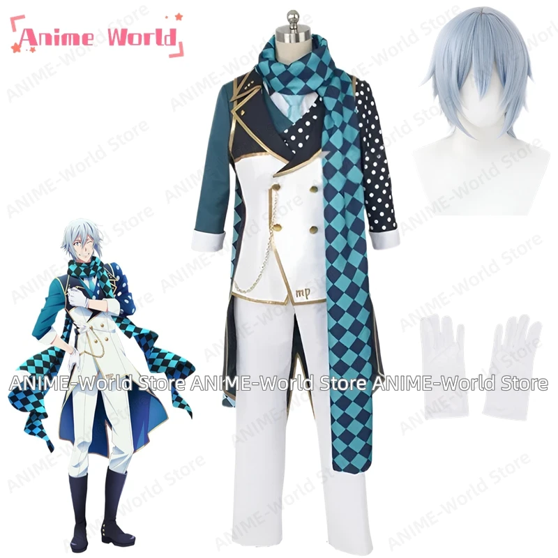 《Custom size》Idolish7 RESTART POiNTER Tamaki Yotsuba Stage Uniform for Halloween Christmas Carnival Cosplay Costume Party Wig