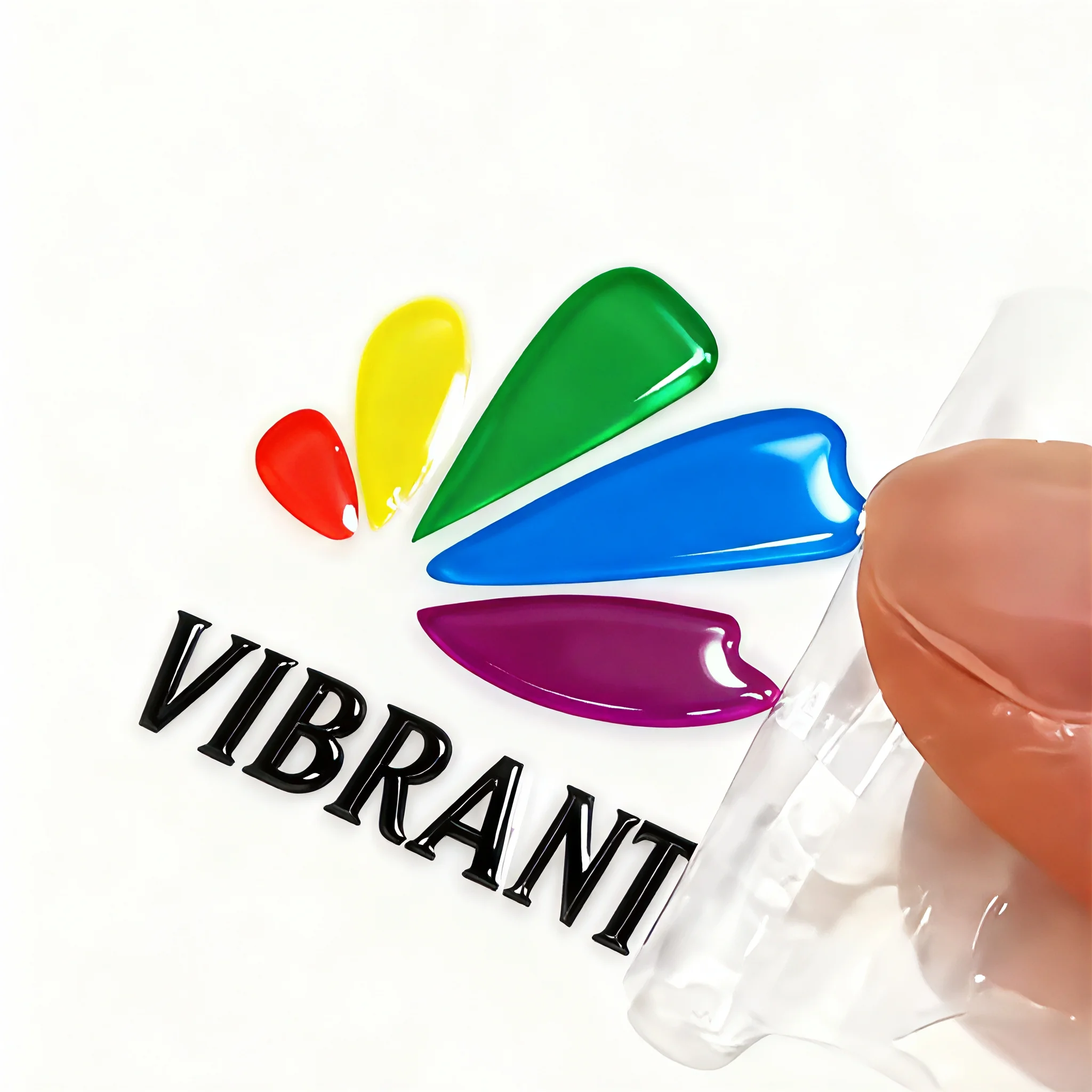 custom 3D transfer stickers,  personalized sticker labels, waterproof Uv stickers, company brand wedding cups, helmet