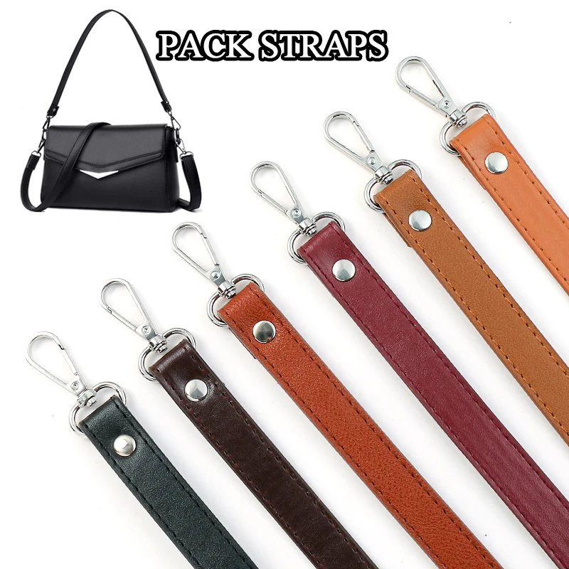 Leather Bag Strap Women Shoulder Crossbody Bag Belt Adjustable Wide Strap Bag Part Accessories Female Messenger Bag Strap 120cm