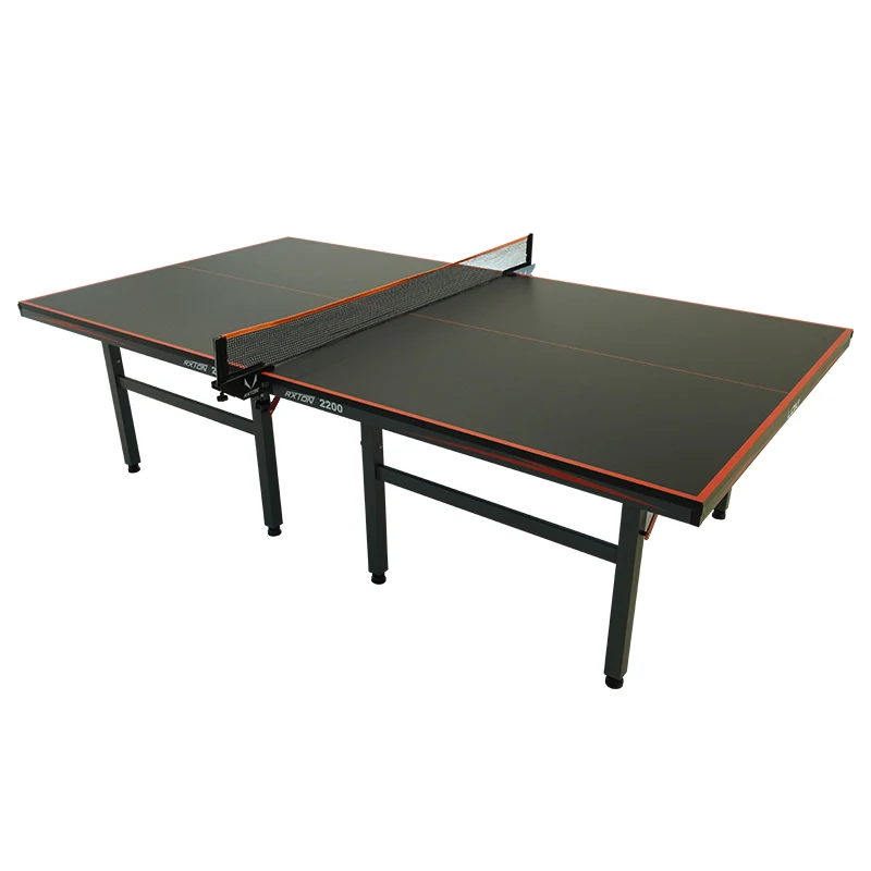 

2024 Popular Rxton 2200 Standard Table Tennis Black Surface 22mm MDF Professional Table Tennis
