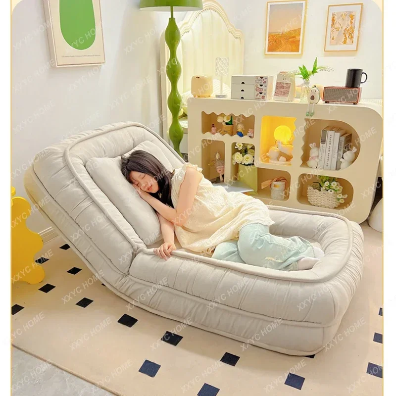 

Human Kennel Lazy Sofa Sleeping and Lying Tatami Folding Balcony Bedroom Small Sofa