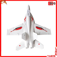 Qlq Rc Plane Remote-controlled Fighter Model F18 64mm Culvert Aircraft High-speed Epp Fixed Wing Remote-controlled Aircraft Toy