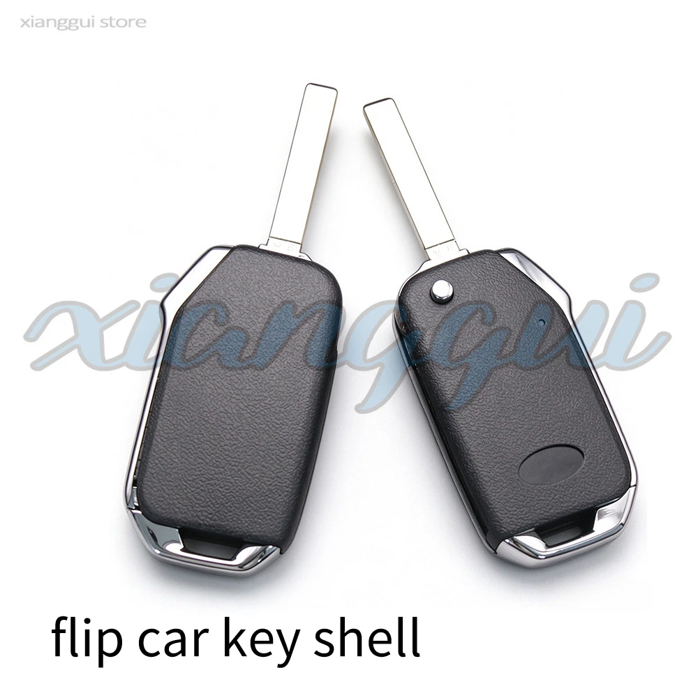 Flip Car Key Housing Case Shell for Kia Niro Sportage Sorento Cerato K3 K5 K8 Picanto Seltos Soul Ceed Forte Carnival 2019-2023