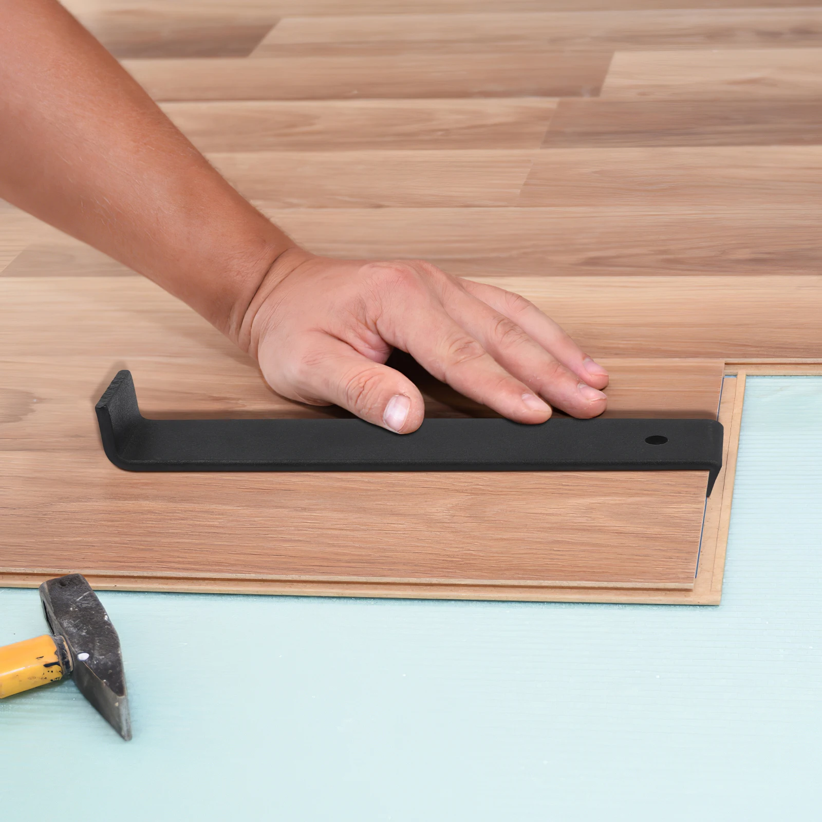 Strumenti per pavimenti in legno Estrattore per plancia per pavimenti a testa piccola da 28 cm per barra di trazione in laminato per pavimenti in plancia di vinile Pavimenti in legno duro in vinile