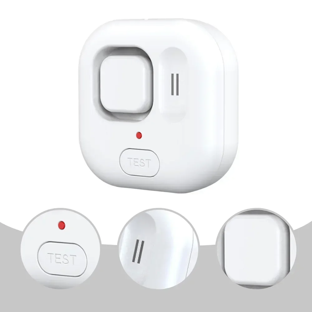 Water Leak Detector 120dB Wireless Water Leakage Alarm System Reliable Performance 66.2*27mm For Home Kitchen Bathroom Sink