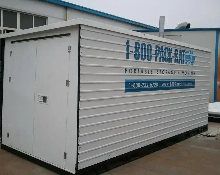 For 9ft 12ft 16ft galvanized steel portable storage unit container