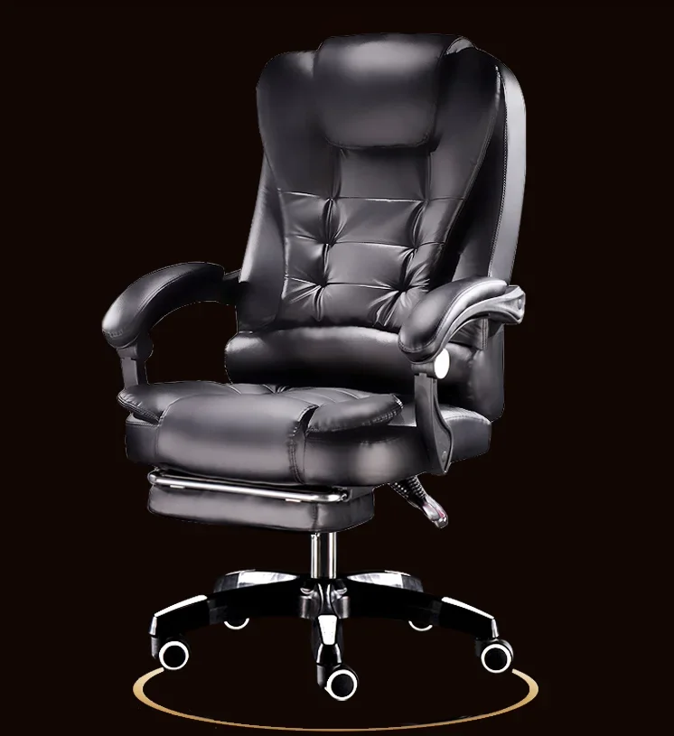 

Boss chair office chair reclining seat computer chair home comfortable sedentary lifting leather swivel