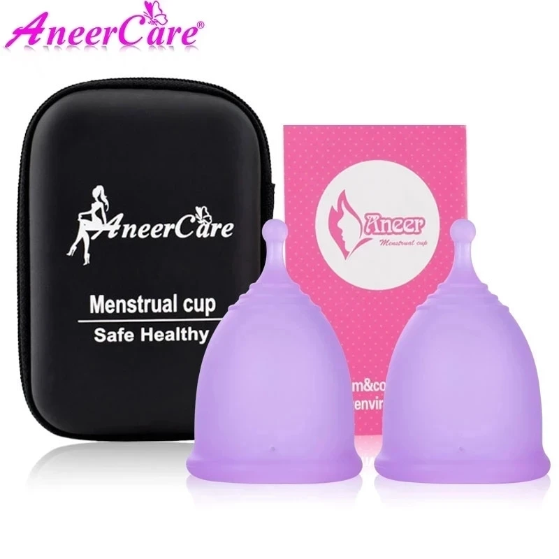 1 PCS Women\'s Vagina Hygiene Menstrual Collector Menstruation Reusable Large Capacity Medical Silicone Certified Menstrual Cup.