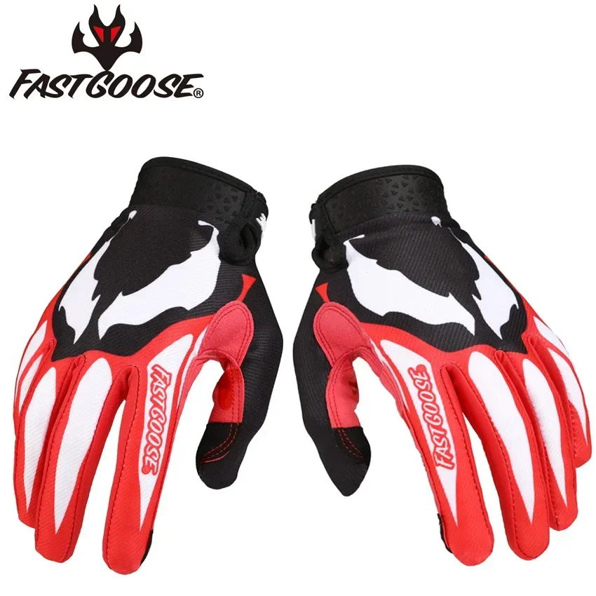 FASTGOOSE Venom Motocross MX Off-road Cycling Racing Glove Bike DH MX MTB Drit Bicycle Guante Motorcycle Moto Sports Gloves