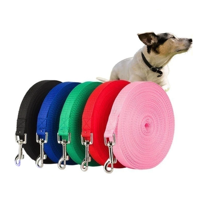 Pet Dog Training Leash Walking Belt Long Lanyard Dog Walking Protection Rope Suitable For Small And Large Dogs 1.5/3/5/6M Leash