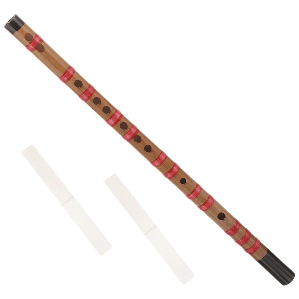 

Beginner Bamboo Flute Chinese Musical Instrument Tie up Traditional Instruments Student