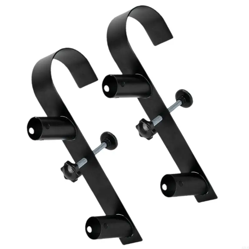 Flexible Pool-Aufhänger, Set mit 2 starken metallischen Aufhängeklemmen für Schwimmbadzubehör und Wartungsausrüstung A2UB – Detail 8