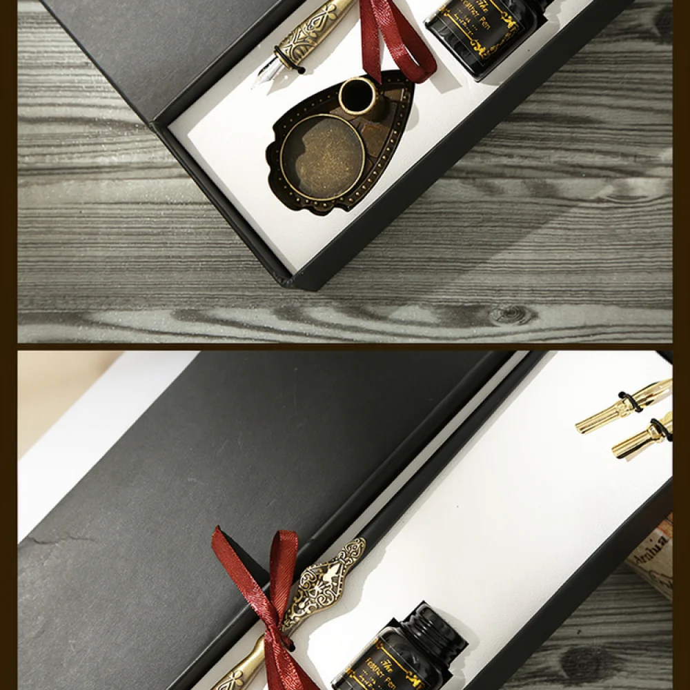 Набор стеклянных ручек для кал – обзор и цена Glass Dip Pen Calligraphy Ink Set
