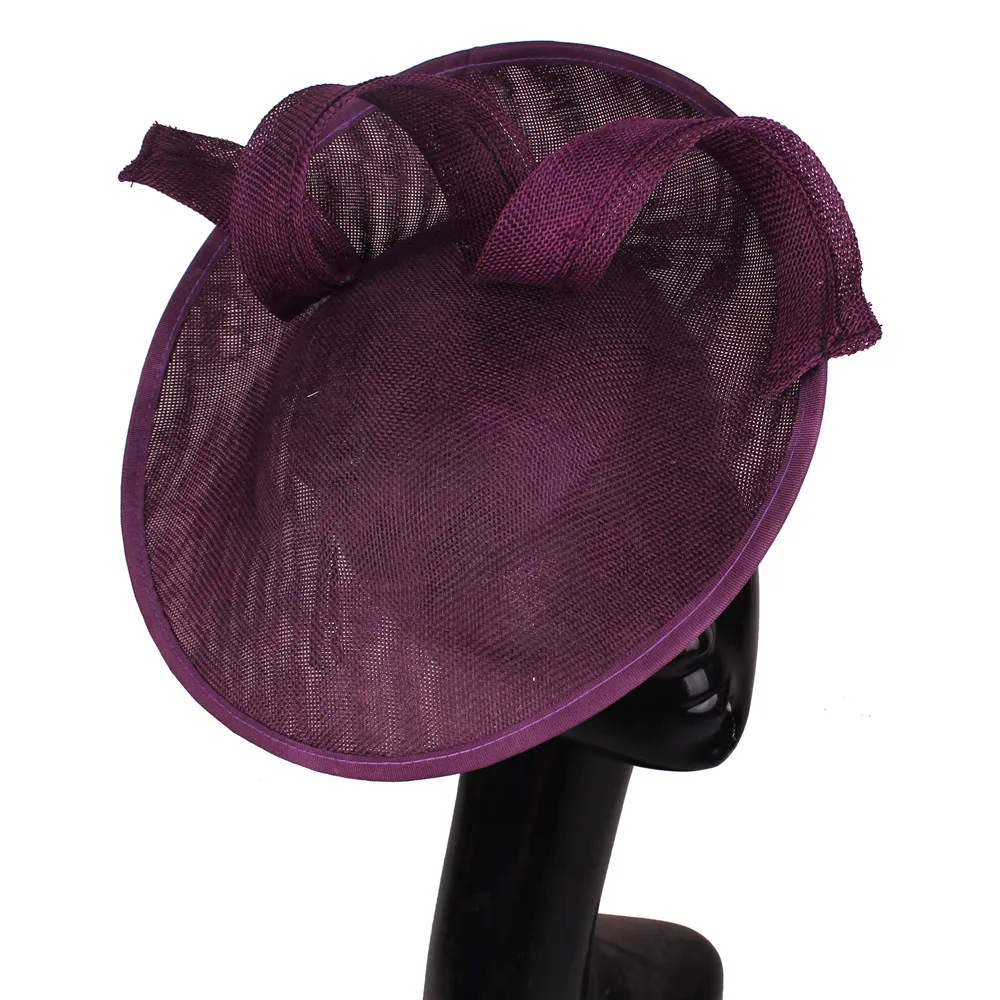 

Multiple Color For Wedding Fascinator Elegant Hats Headband Fancy Feather Hair Accessories Ladies Party Tea Dinner Chapeau Cap