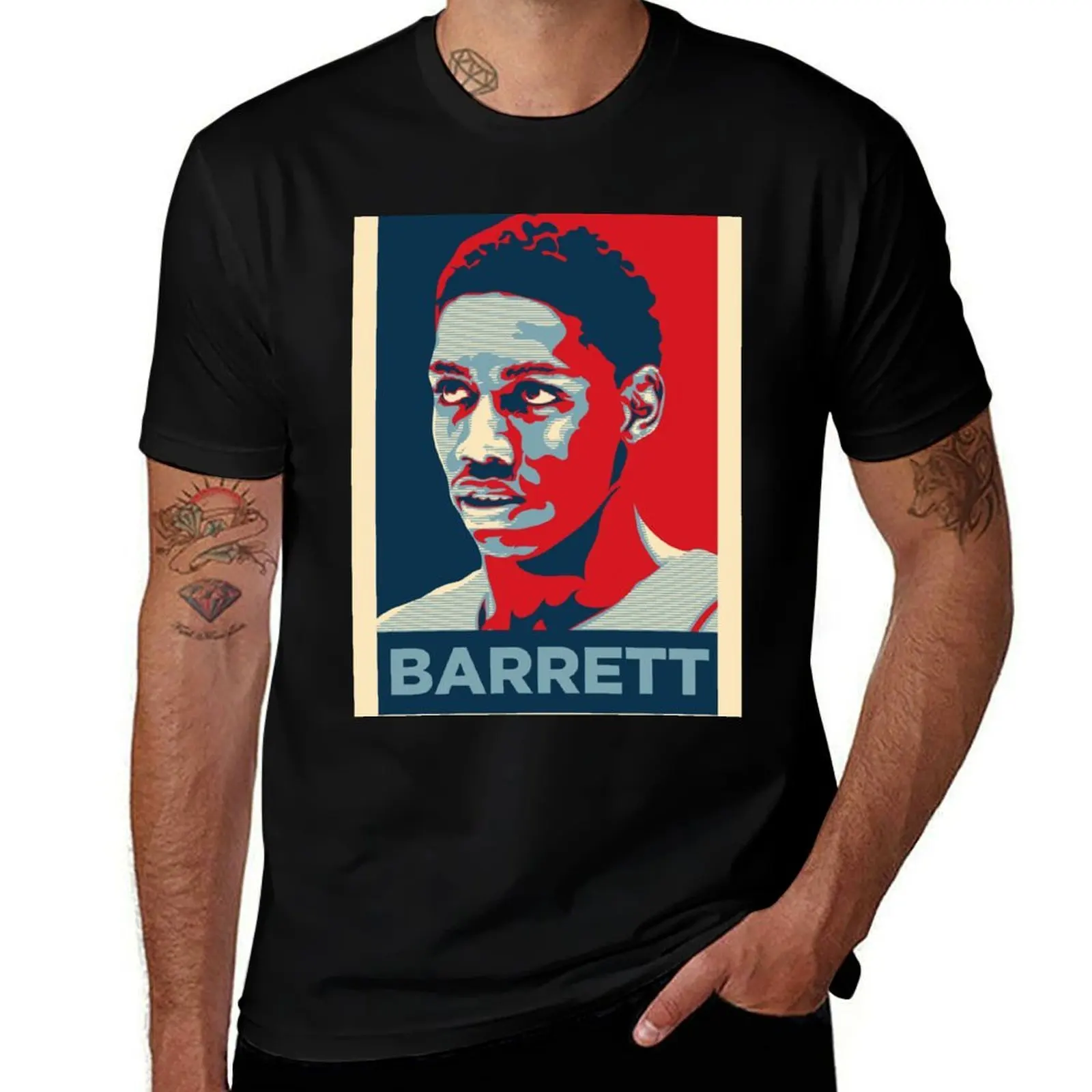 RJ Barrett T-Shirt Casual Everyday Short Sleeve T-Shirt
