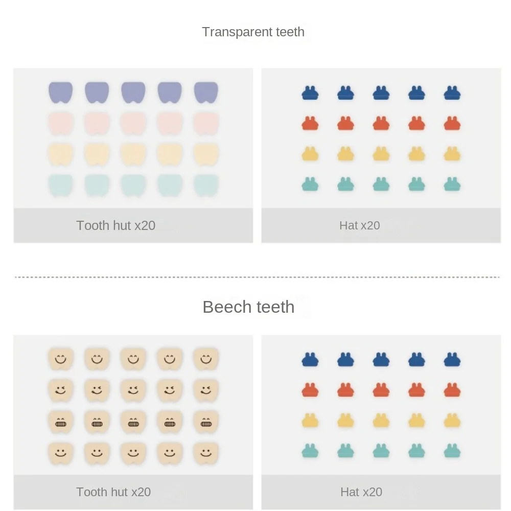 個別の木製乳歯ケース、髪の毛収納ボックス、乳歯オーガナイザー、かわいいギフト、漫画柄の乳歯ケース