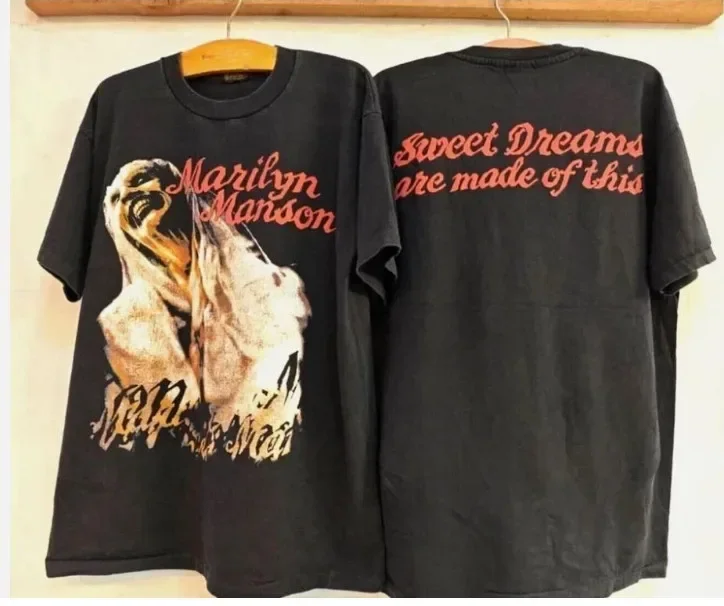 Vintage Marilyn Manson Shirt Sweet Dreams Reprint Tee