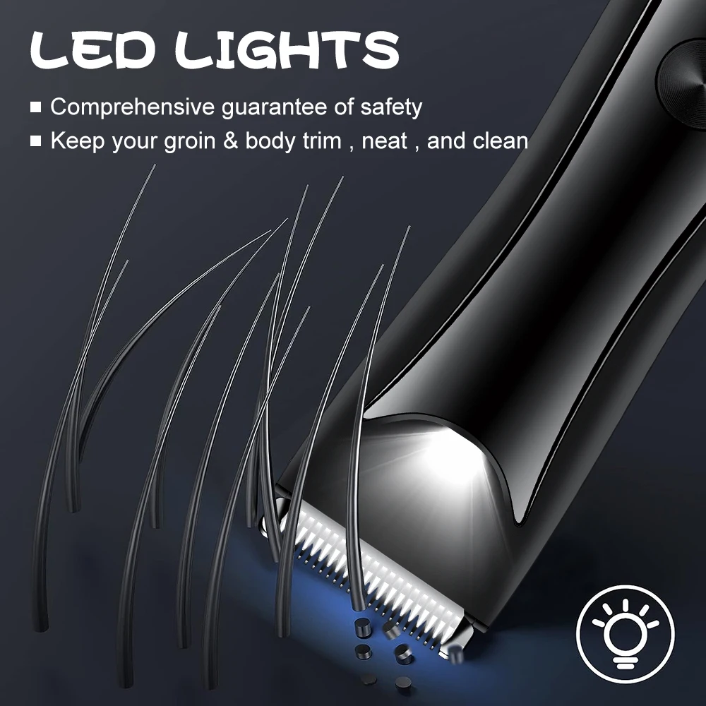 

Men's Hair Removal Device Body Hair Trimmer Bikini Line Trimmer Sensitive Area Hair Trimmer