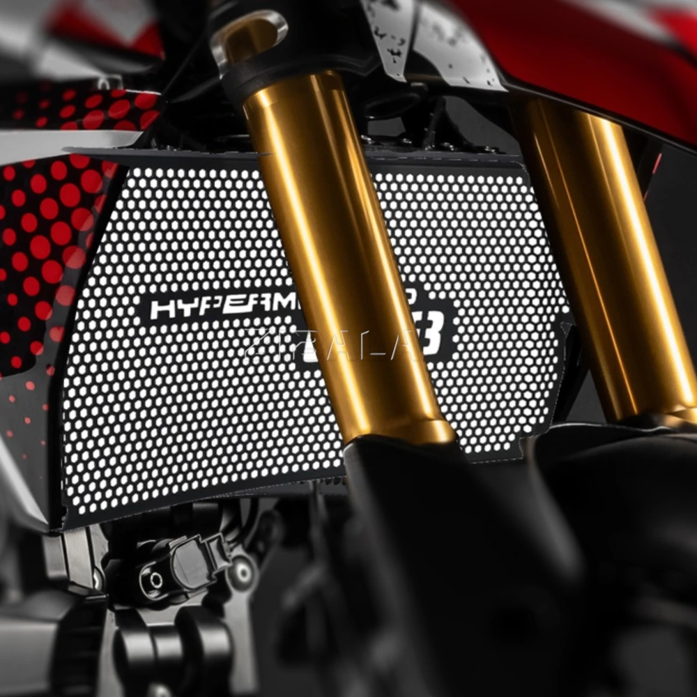 

Motorcycle FOR Ducati Hypermotard 698 Mono RVE 2024 HYPERMOTARD Radiator Grille Guard Protection Cover 2025 2026 hypermotard698