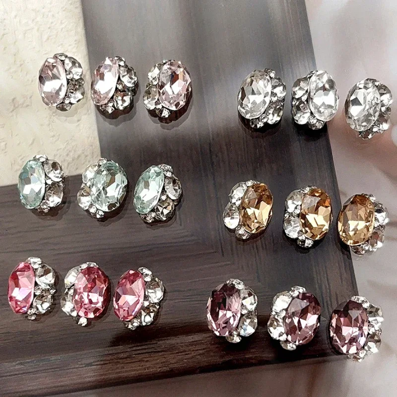 스파클 파일 라인 석 공 폭발 3D 라운드 볼 드릴 반짝이 지르콘 네일 아트 장식 매니큐어 도구 액세서리 도매