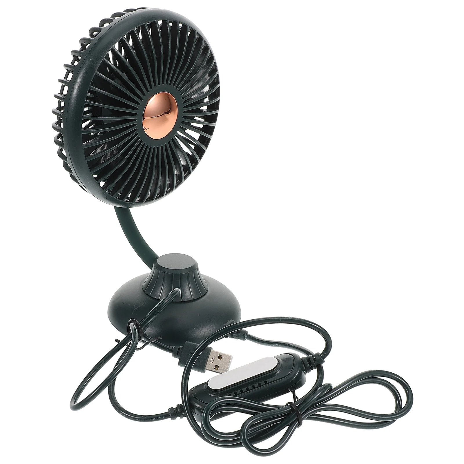 

Car Fan Silent Rotatable Dashboard Car Home Dualuse Gadgets Portable Small Cooling Fans Automatic Auto