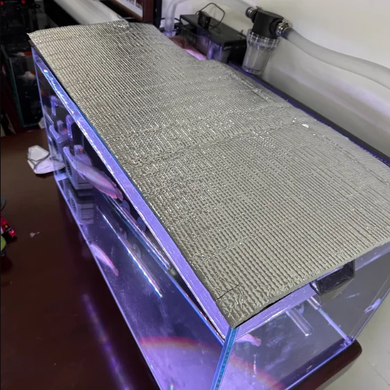 

Reptiles Winter Heating Pad Aquarium Reflective Film Heating Pads Aquarium Insulation Cover Gardening Accessories 85x29.5cm