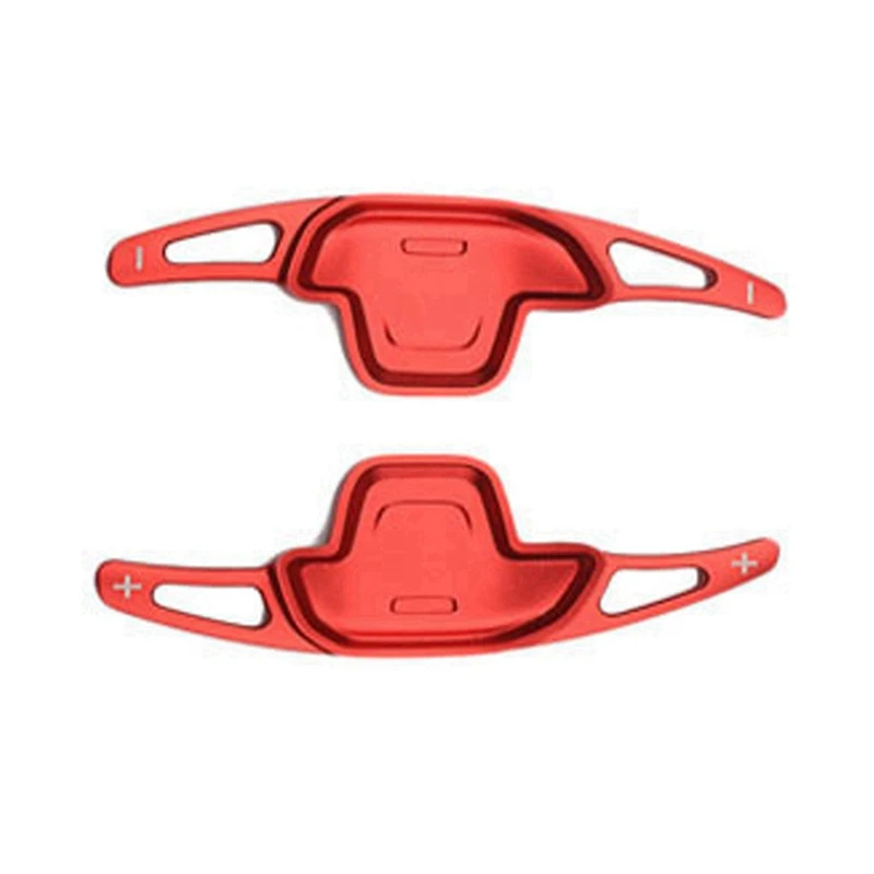 Super Sale 2PCS Car Steering Wheel Shift Paddle for GAC Trumpchi Shadow Leopard Auto Accessories Rust-Proof Aluminium Alloy (Red