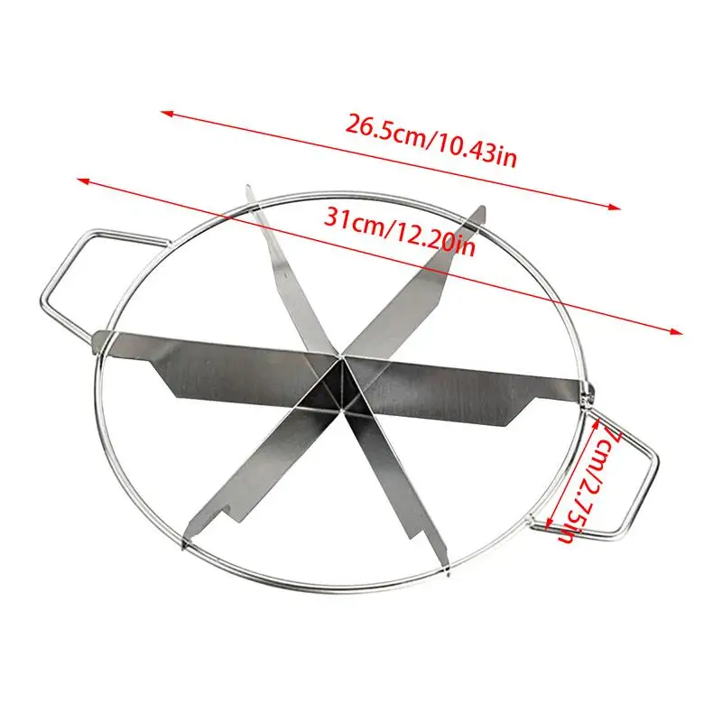 قطاعة الجبن كعكة جزء القاطع الفولاذ المقاوم للصدأ جولة المعجنات الجبن البيتزا قطع الصحافة أداة أدوات المطبخ مع مقابض