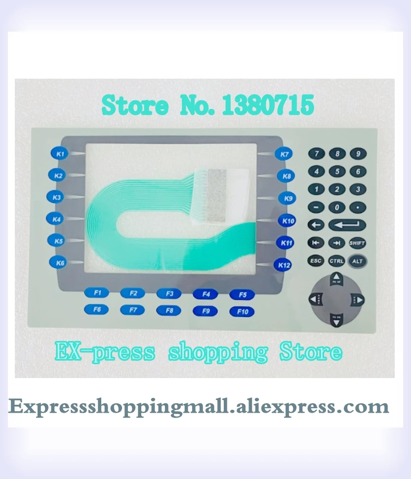 PanelView Plus 700 2711P-RDB7C 2711P-RDK7C New Membrane Key Panel Touch Glass Screen Keypad