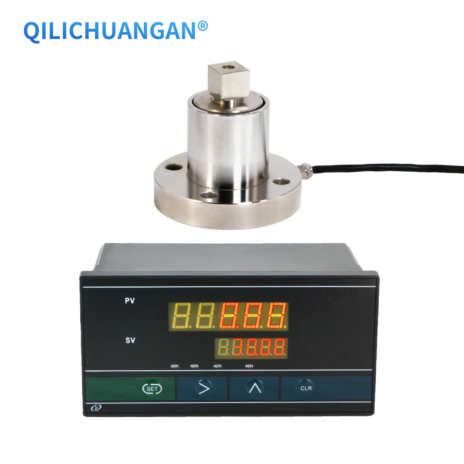 

Torque Sensor with Indicator Display, High Accuracy ±0.1% Features LCD display, peak hold/unit switching, data output