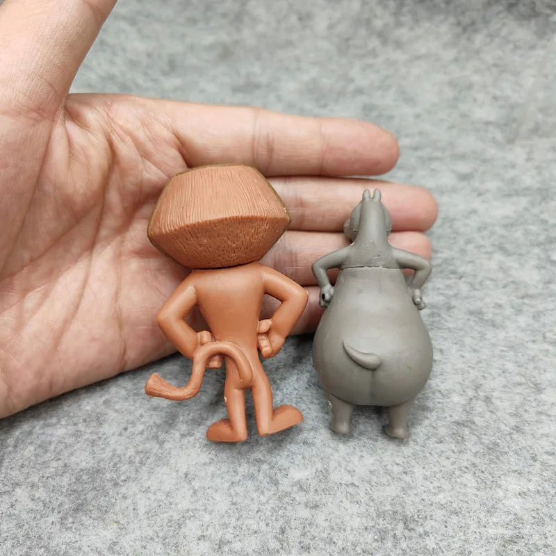 4 sztuk/zestaw Disney Madagaskar zwierząt lew Zebra żyrafa kolekcja figurki dla dzieci urok moda Hobby zabawki prezenty lalki modelarskie