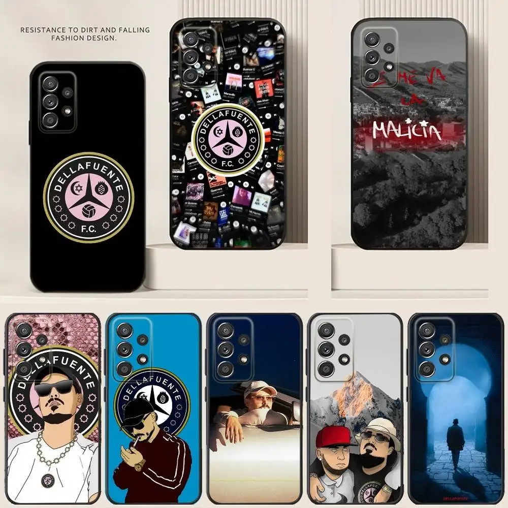 

Singer Dellafuente FC Phone Case For Samsung S24,21,22,23,30,Ultra,20,Plus,Note,10,9,Black soft silicone case