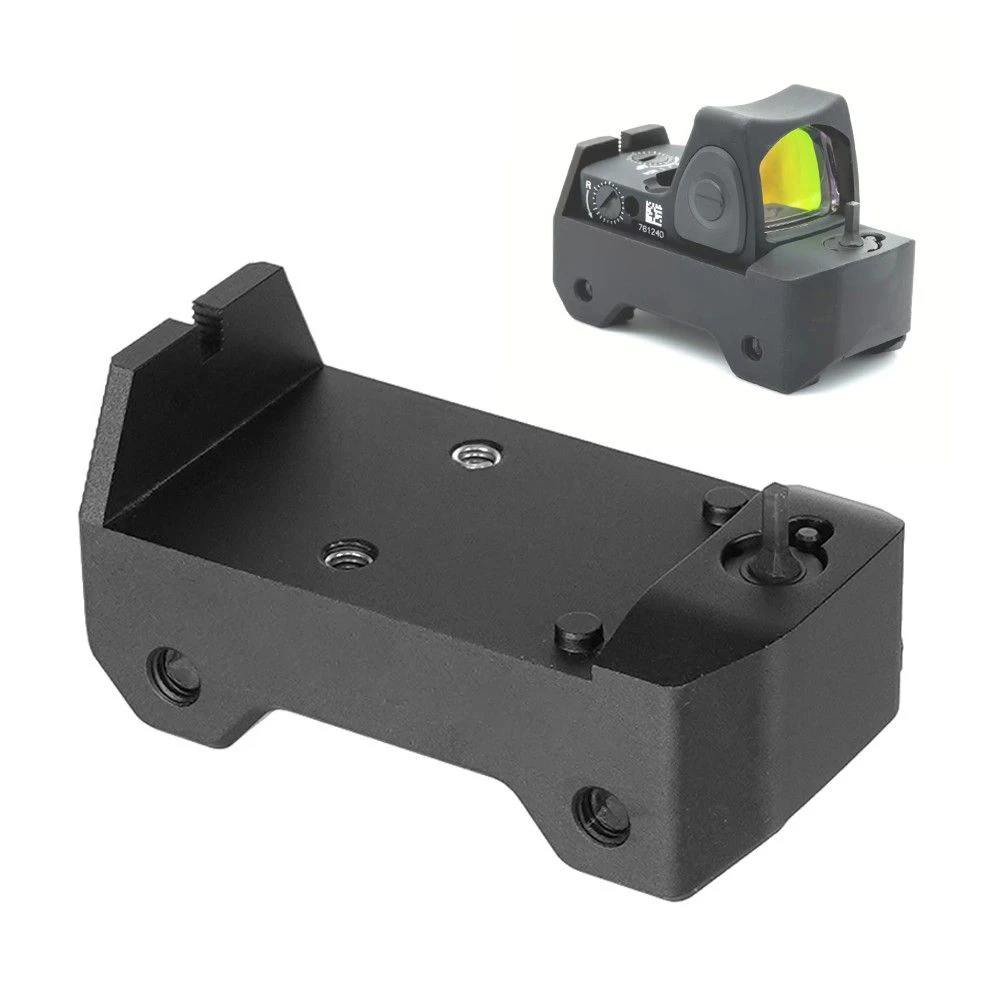 

Tactical Red Dot Sight Mount For Mico Footprint Sight RM/SR Red Dot Absolute Co-witness Height w Original Logo For Airsoft