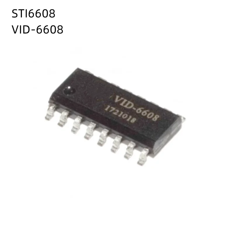 

10Pcs/Lot STI6608 VID-6608 ST16608 VID6608 SOP16 New Original chip