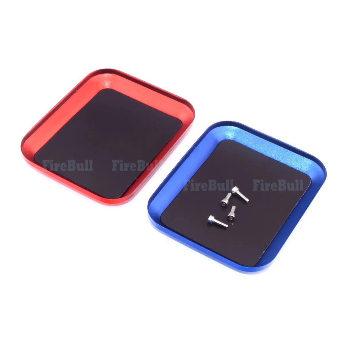 Aluminum Screw Tray /w Magnetic Pad for RC Model Car Heli Phone PC Repair Tools