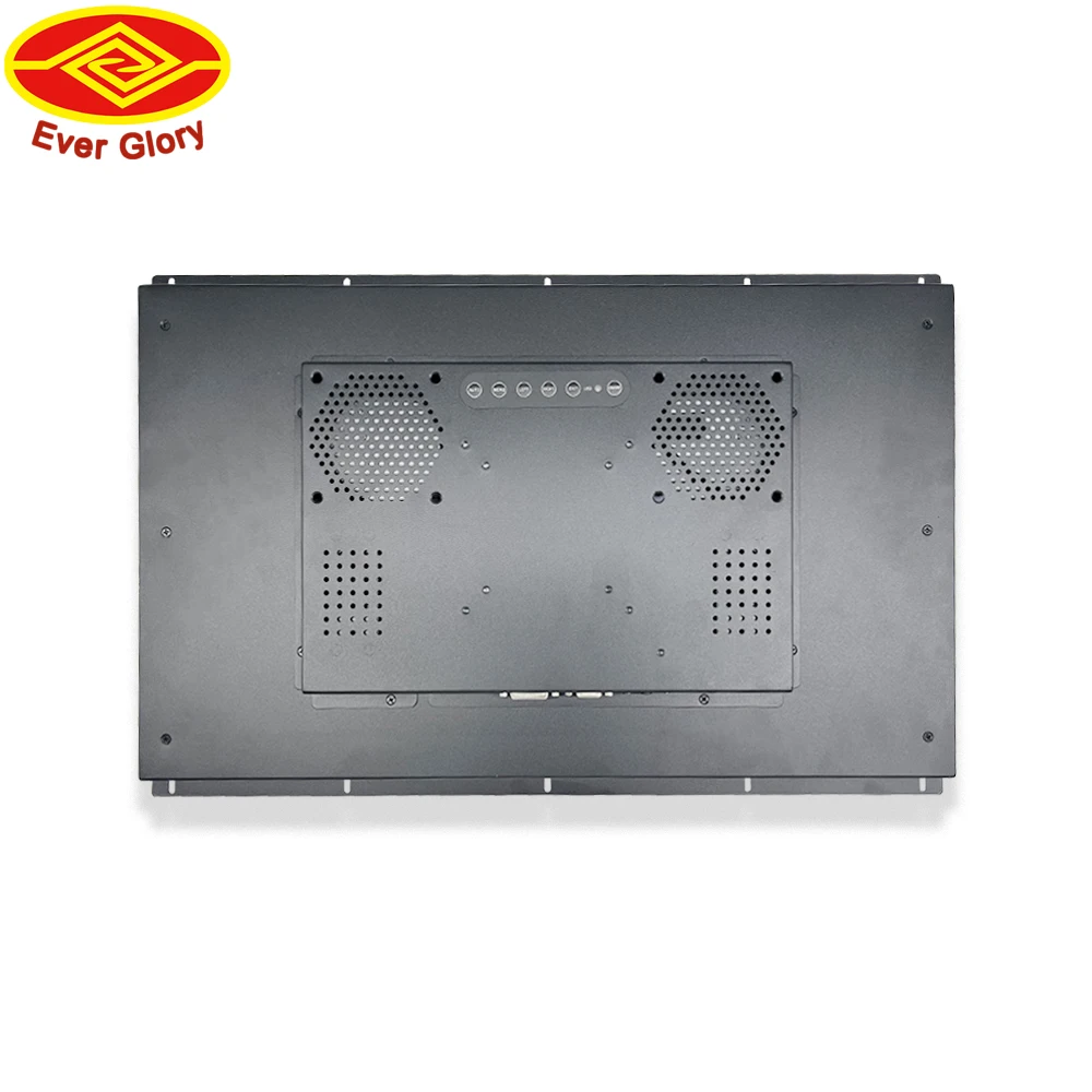 Monitor do LCD do tela táctil para o quadro industrial, aberto, impermeável, 10 pontos do toque, Pcap capacitivo, 21.5 Polegada, parte dianteira, IP65