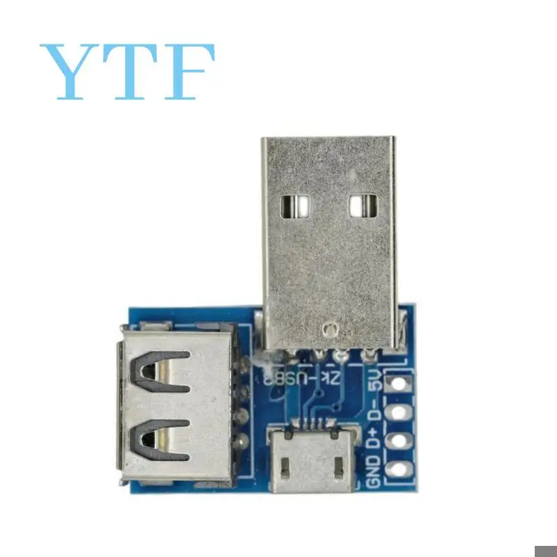 Переходник с USB на Type-c Micro USB 2,54-4P