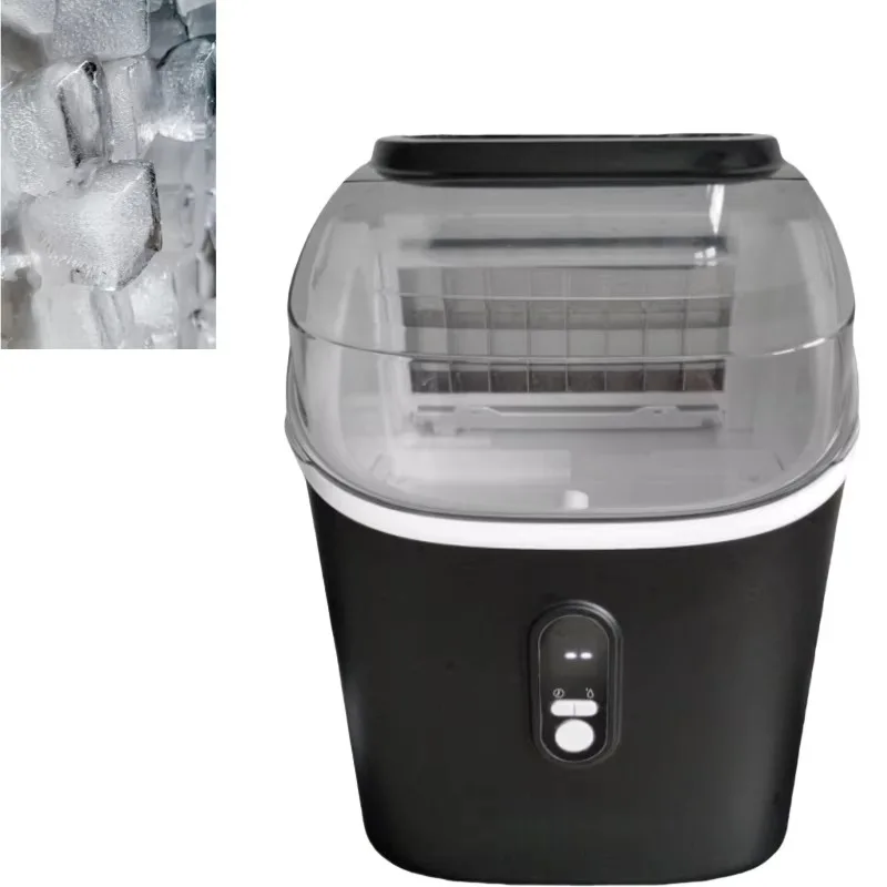 STLF High-capacity electric ice maker that can produce 34 pounds of ice cubes per day, can be frozen instantly, is suitable