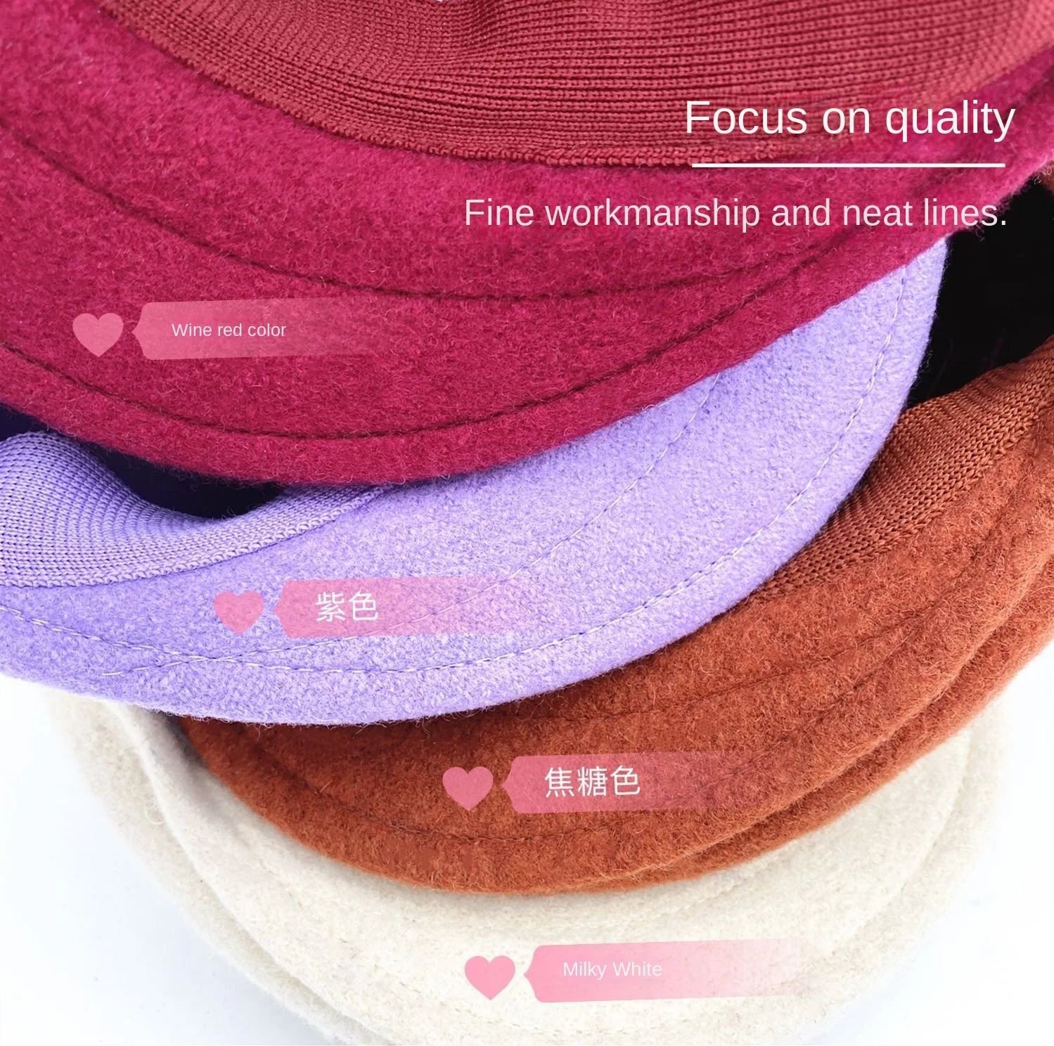 Neue Ankunft Männer Frauen Caps Baskenmütze Mädchen Casquettet Französisch Künstler Wolle Beanie Hut Vintage Plain Elegante Hotsales – Detail 15
