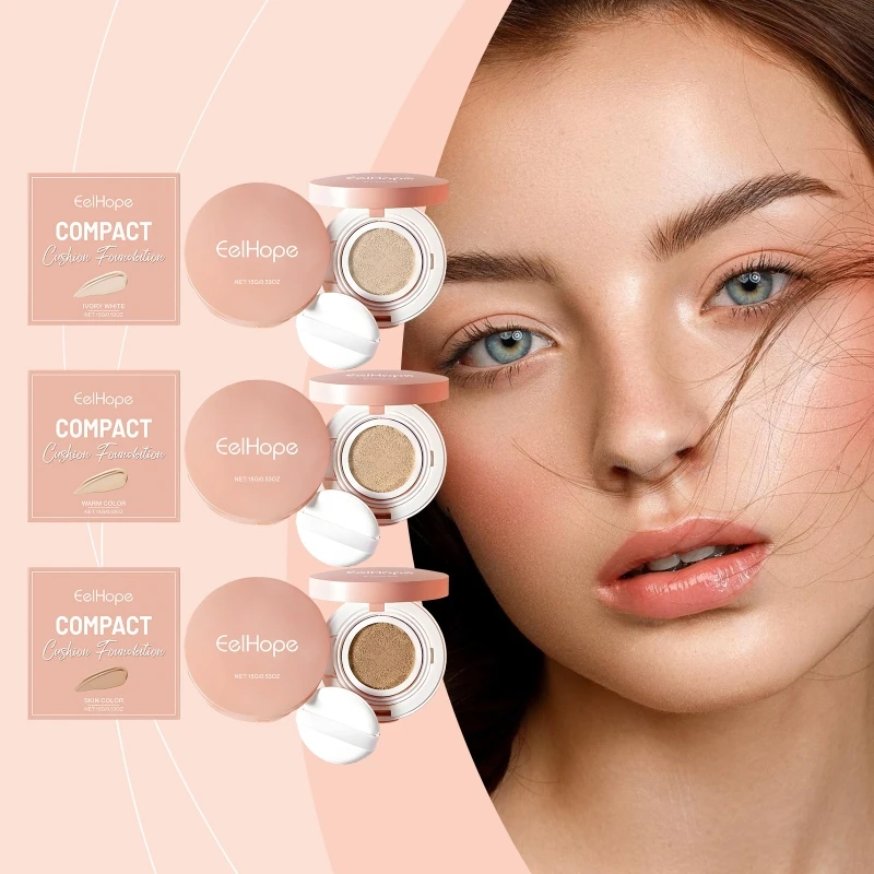 Luchtkussencrème met poederdons Corrigerende crème Hydraterende concealer