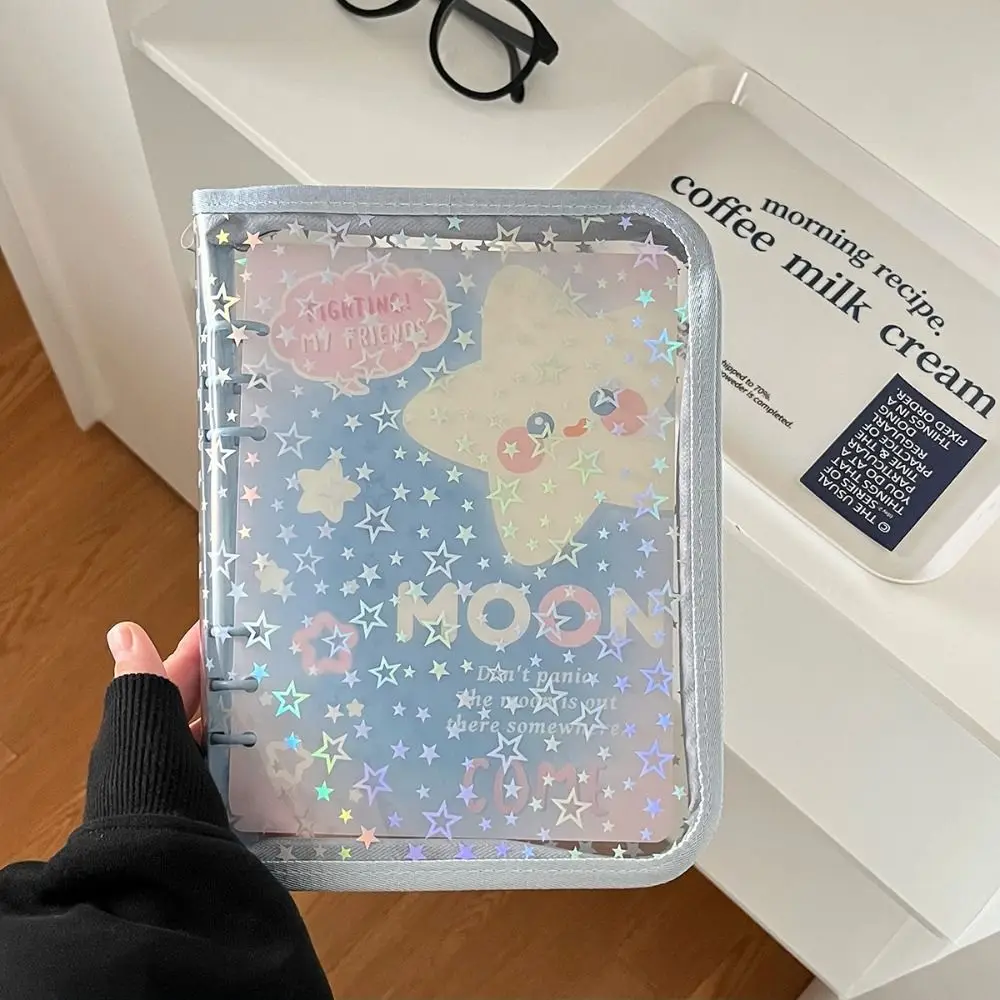 

Creative A5 Binder Photo Album Cover PVC Simple Photo Collect Book Cover Transparent Cute Photocard Holder Girls Gifts